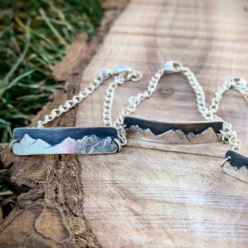 Alexis Palmer Silver Rock & Root Jewelry and burned wood art https://www.silverrockandroot.com/